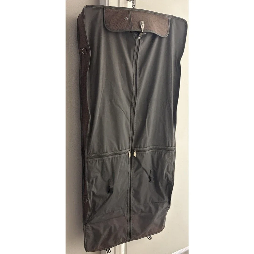 Atlantic Grey Folding Garment Suit Dress Expandable Travel Bag. Place A Bid